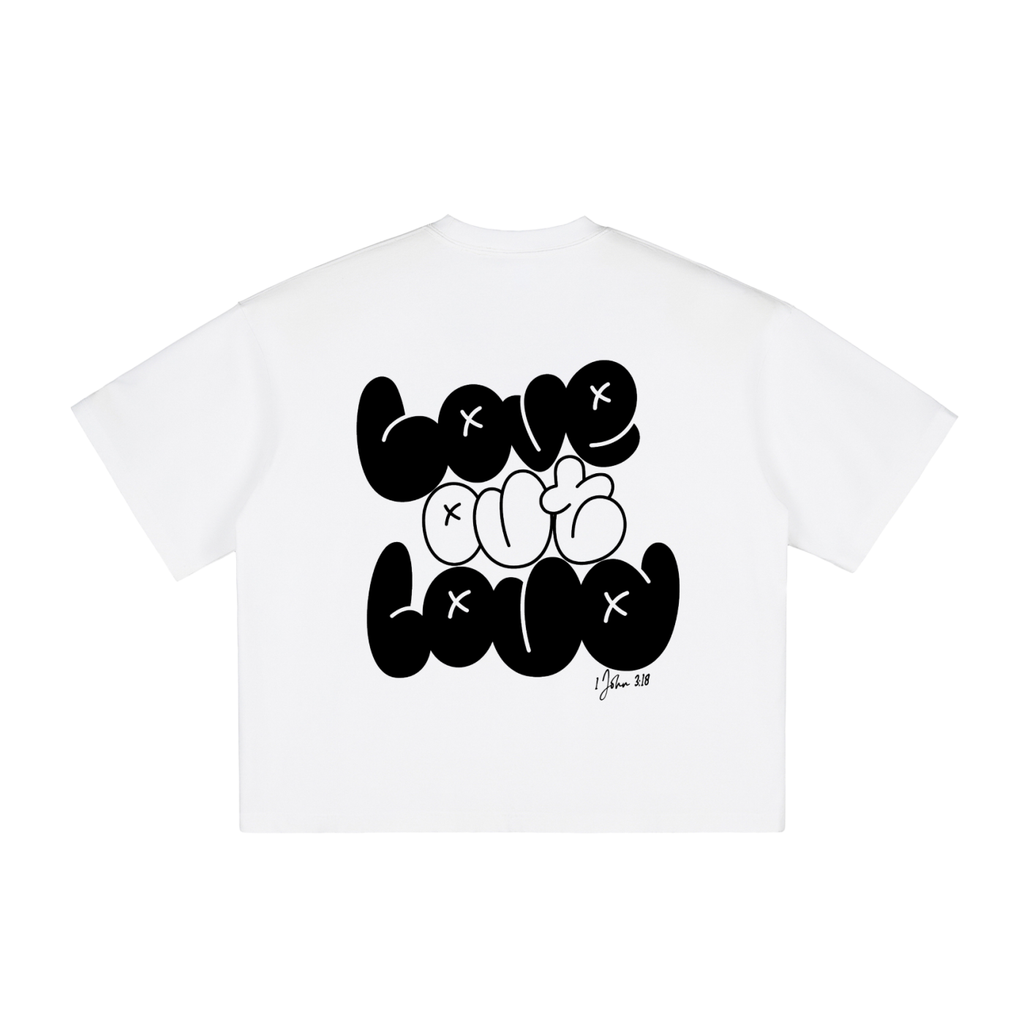 LOL Vintage Washed Boxy T-Shirt (Unisex)