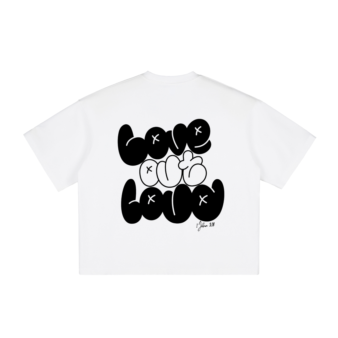 LOL Vintage Washed Boxy T-Shirt (Unisex)