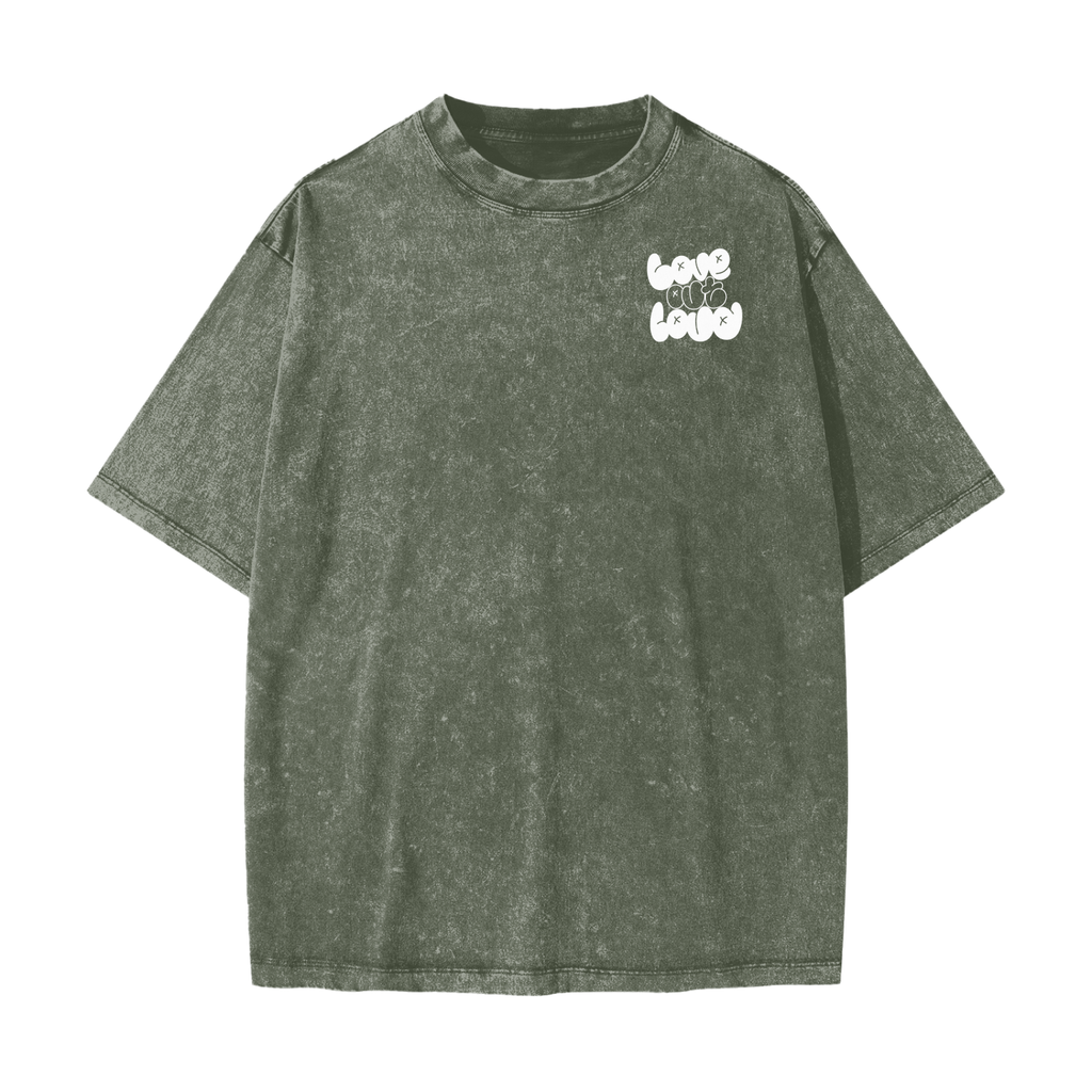 LOVE OUT LOUD,AREVUT,TSHIRT,OVERSIZED,FAITH BASED,UNISEX