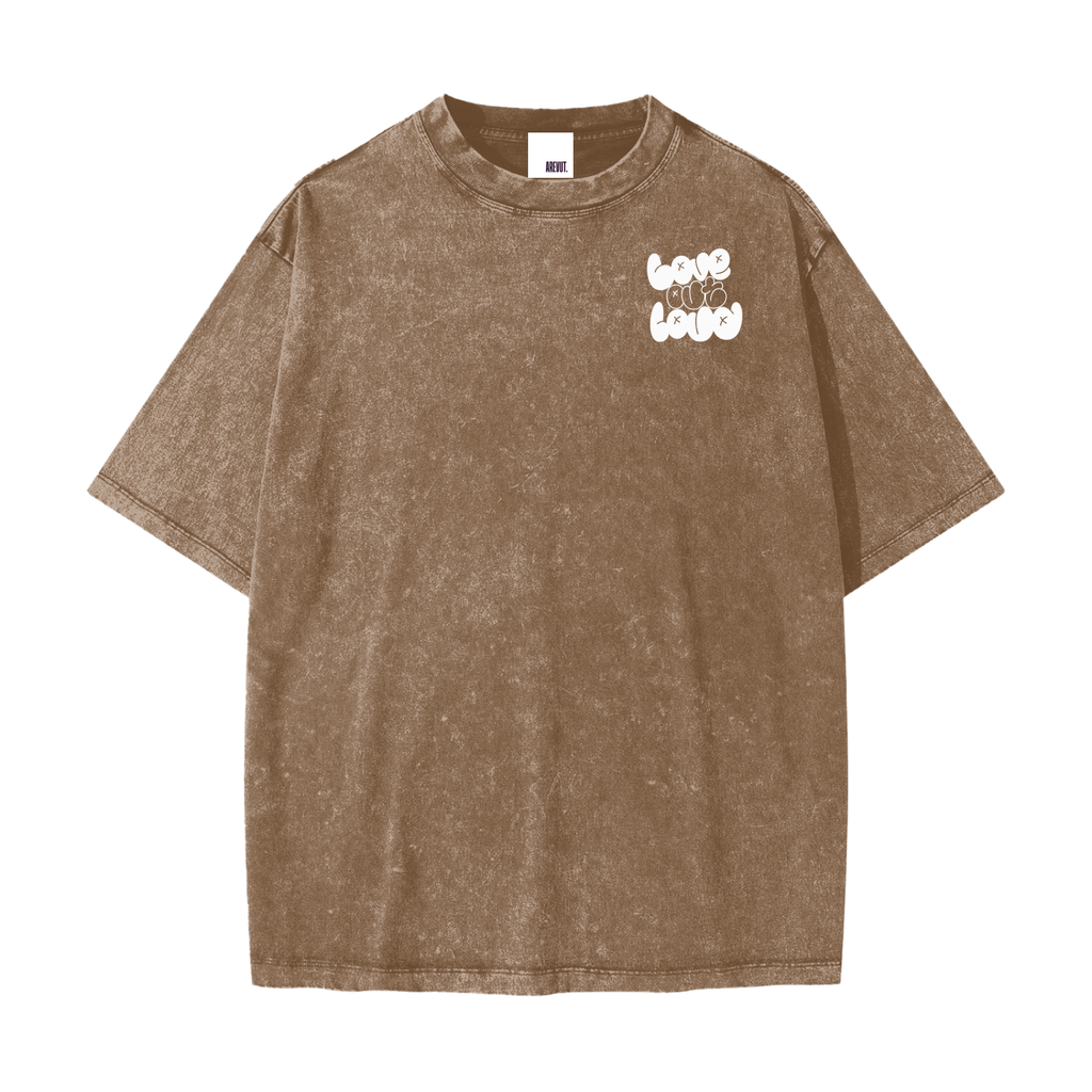 LOVE OUT LOUD,AREVUT,TSHIRT,OVERSIZED,FAITH BASED,UNISEX