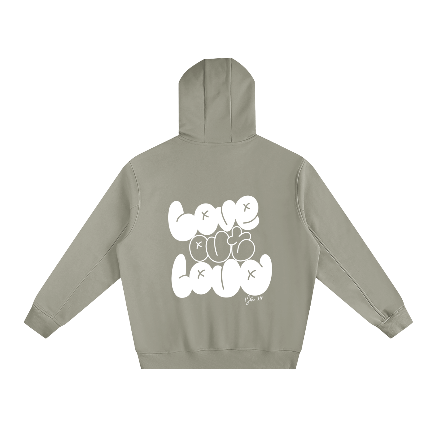 LOVE OUT LOUD,HIGH NECK,HOODIE,FAITH BASED,FLEECE