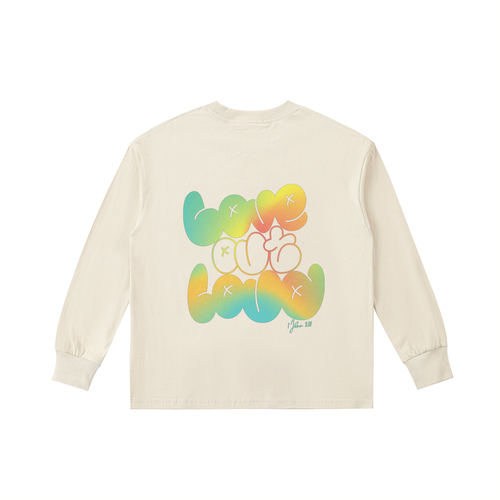 LIMITED EDITION,AREVUT,LOVE OUT LOUD,KIDS,LONG SLEEVE,TSHIRT,FAITH BASED