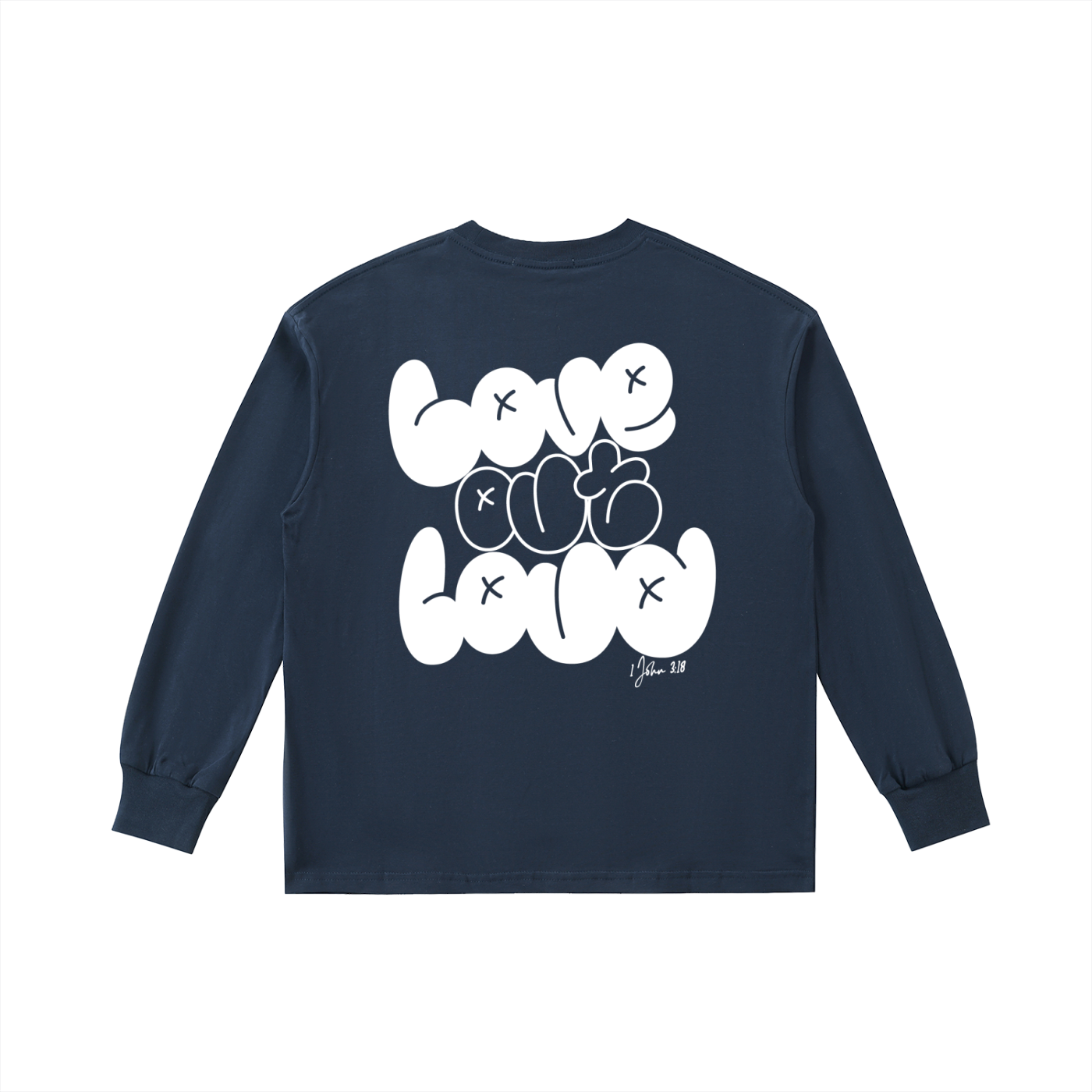 LOVE OUT LOUD,KIDS,LONG SLEEVE TEE,TSHIRT,FAITH BASED,AREVUT
