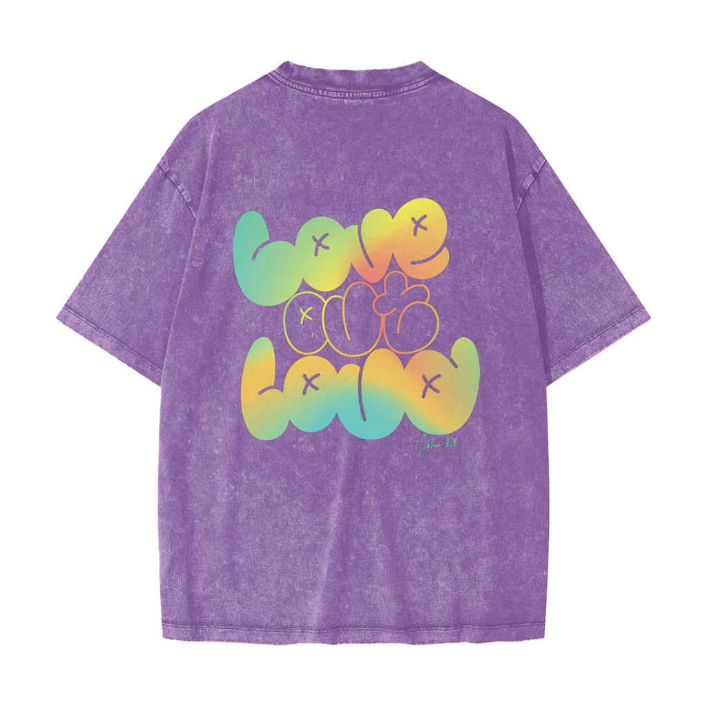 LOVE OUT LOUD,AREVUT,LIMITED EDITION,FAITH BASED,TSHIRT,UNISEX