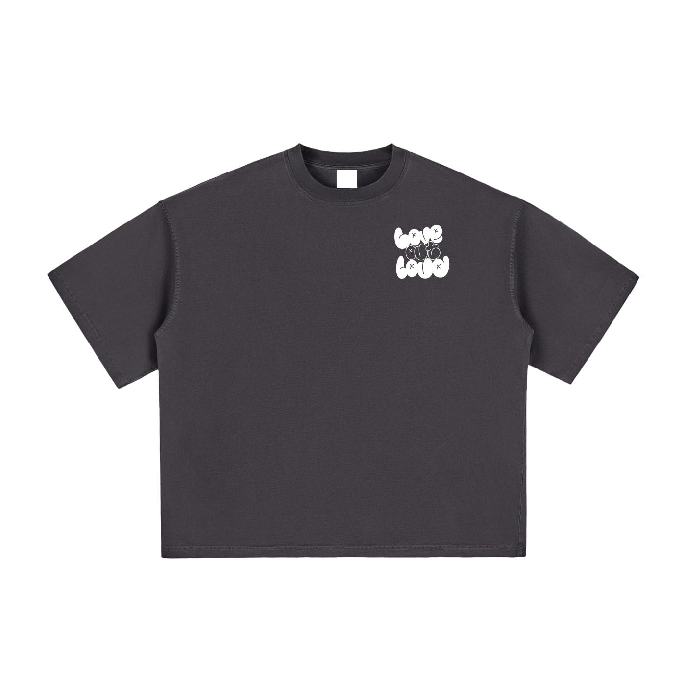 LOL Vintage Washed Boxy T-Shirt (Unisex)
