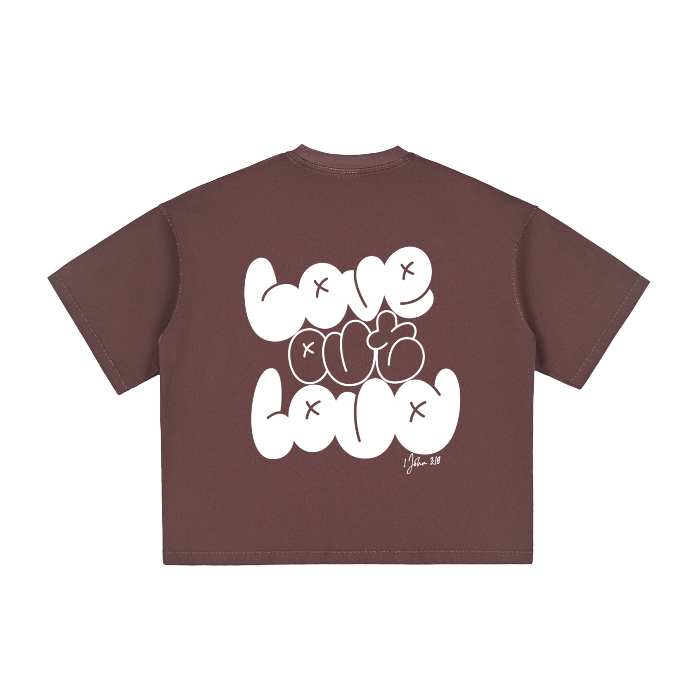 LOL Vintage Washed Boxy T-Shirt (Unisex)