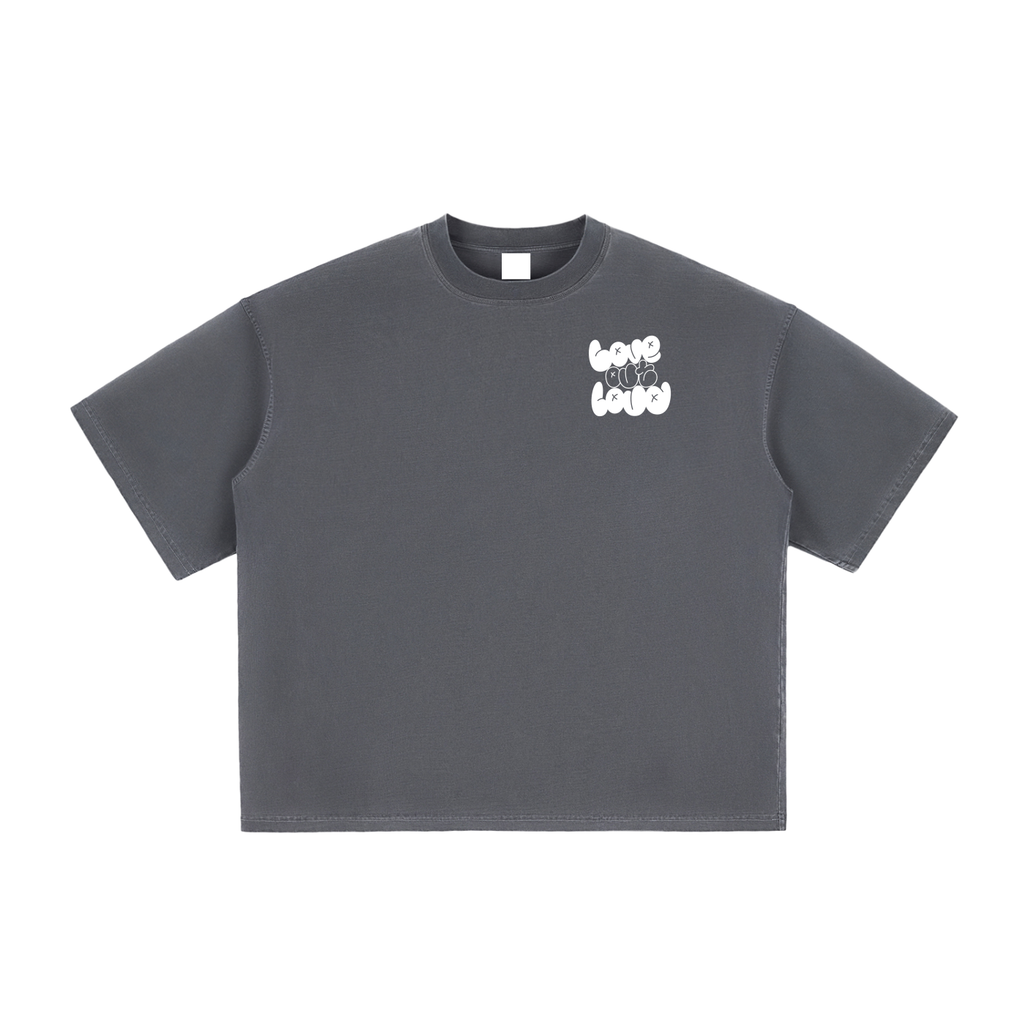 LOL Vintage Washed Boxy T-Shirt (Unisex)