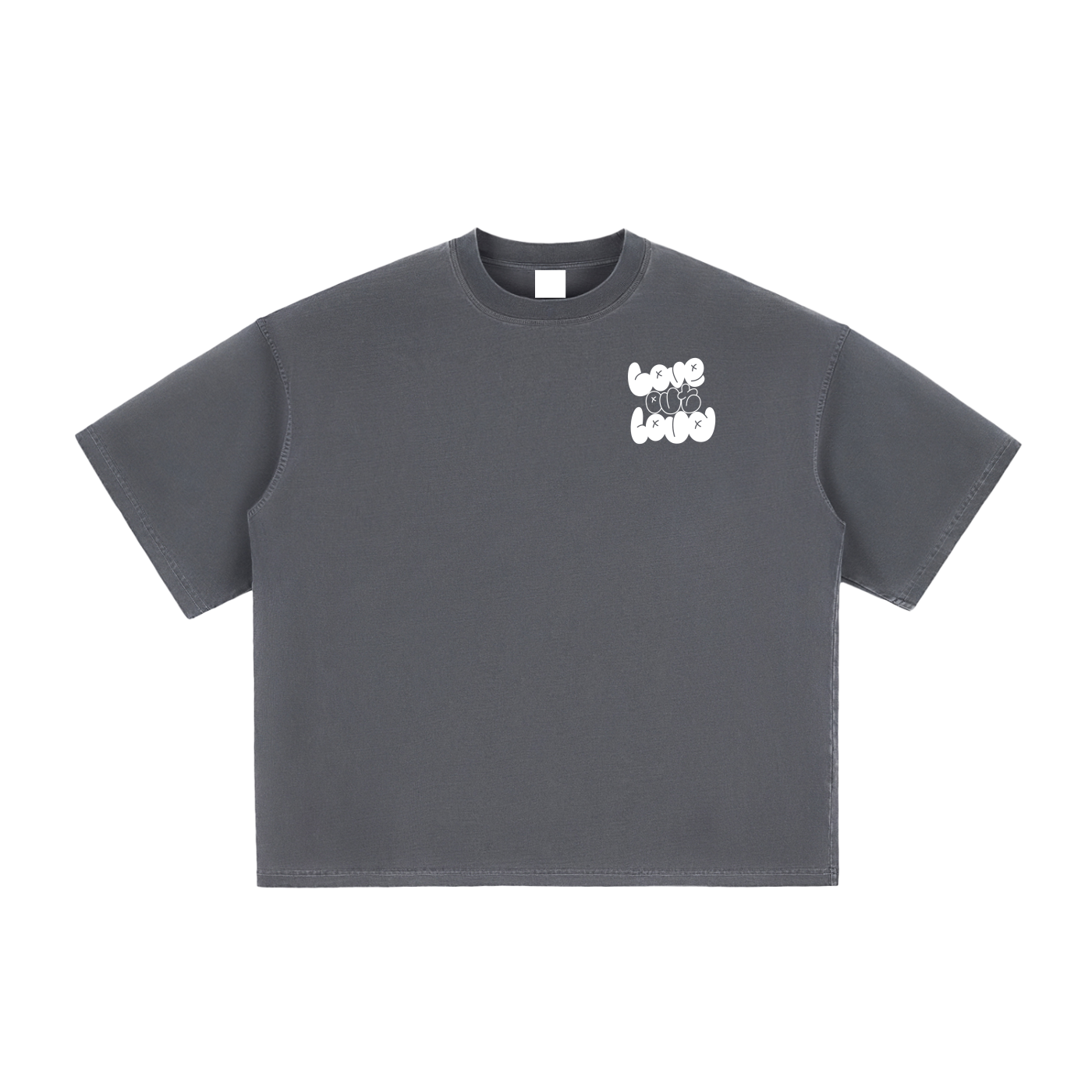 LOL Vintage Washed Boxy T-Shirt (Unisex)
