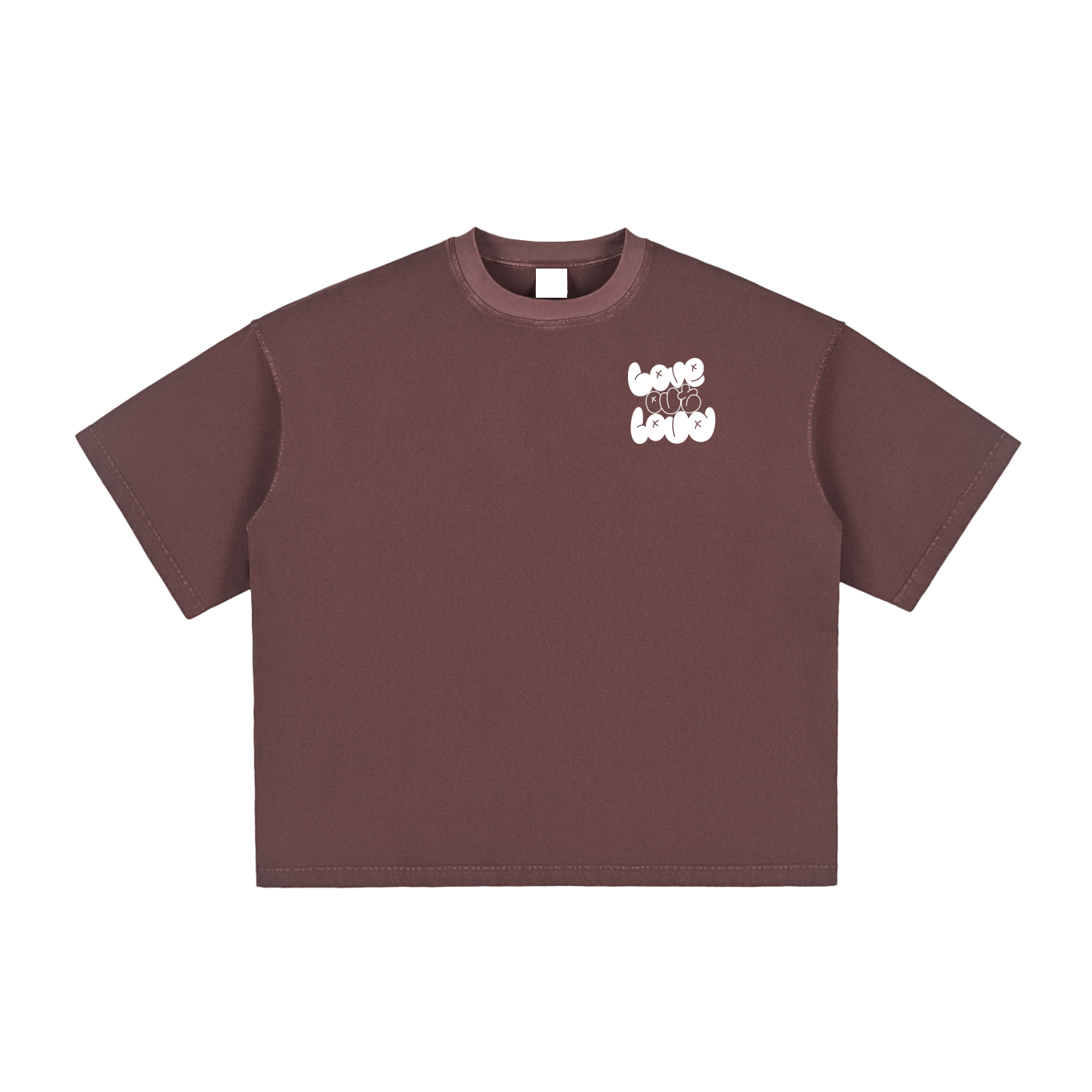 LOL Vintage Washed Boxy T-Shirt (Unisex)