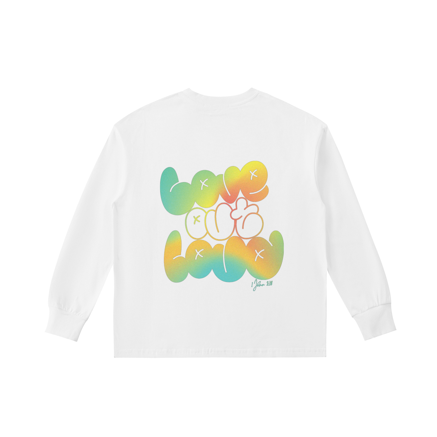 LIMITED EDITION,AREVUT,LOVE OUT LOUD,KIDS,LONG SLEEVE,TSHIRT,FAITH BASED