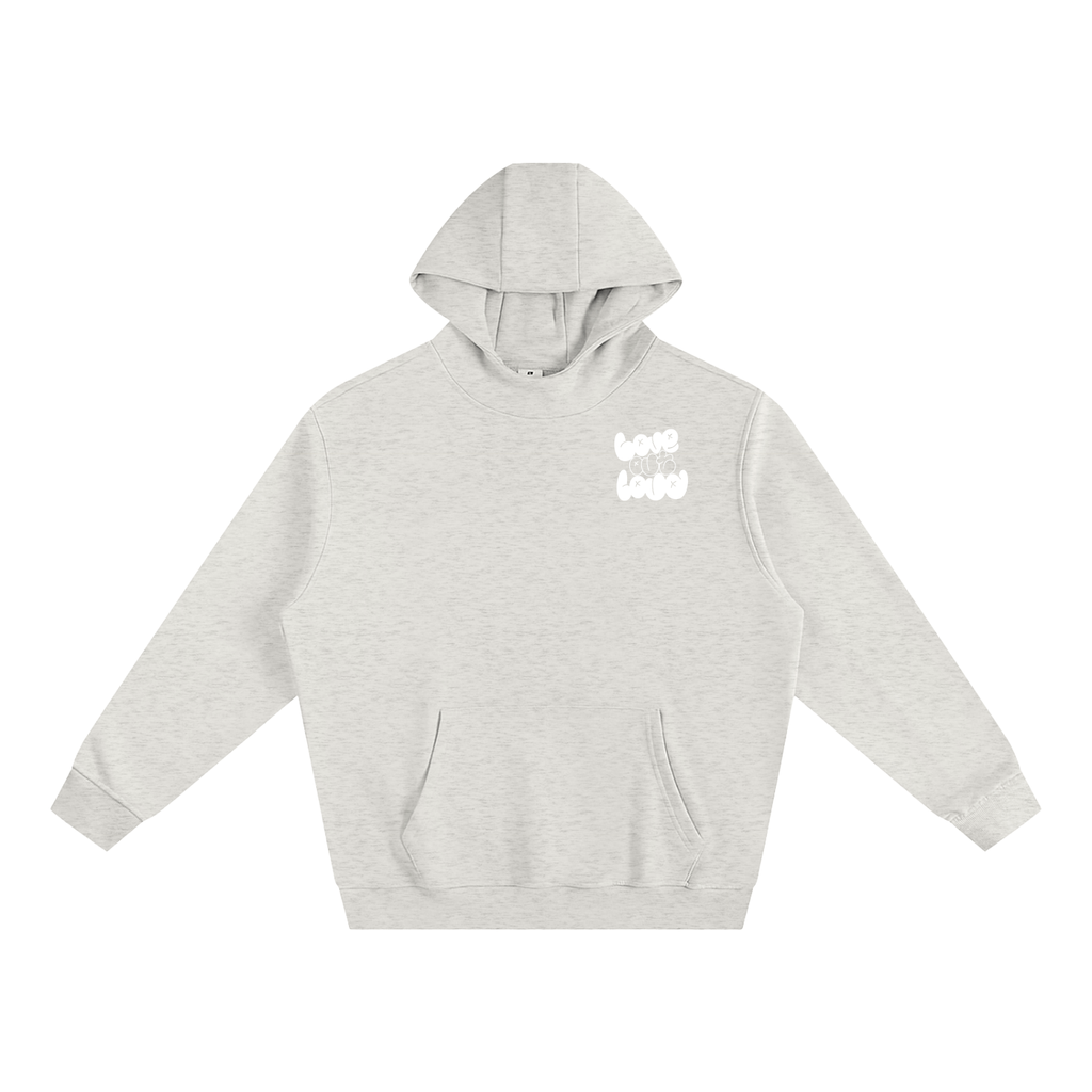 LOVE OUT LOUD,HIGH NECK,HOODIE,FAITH BASED,FLEECE