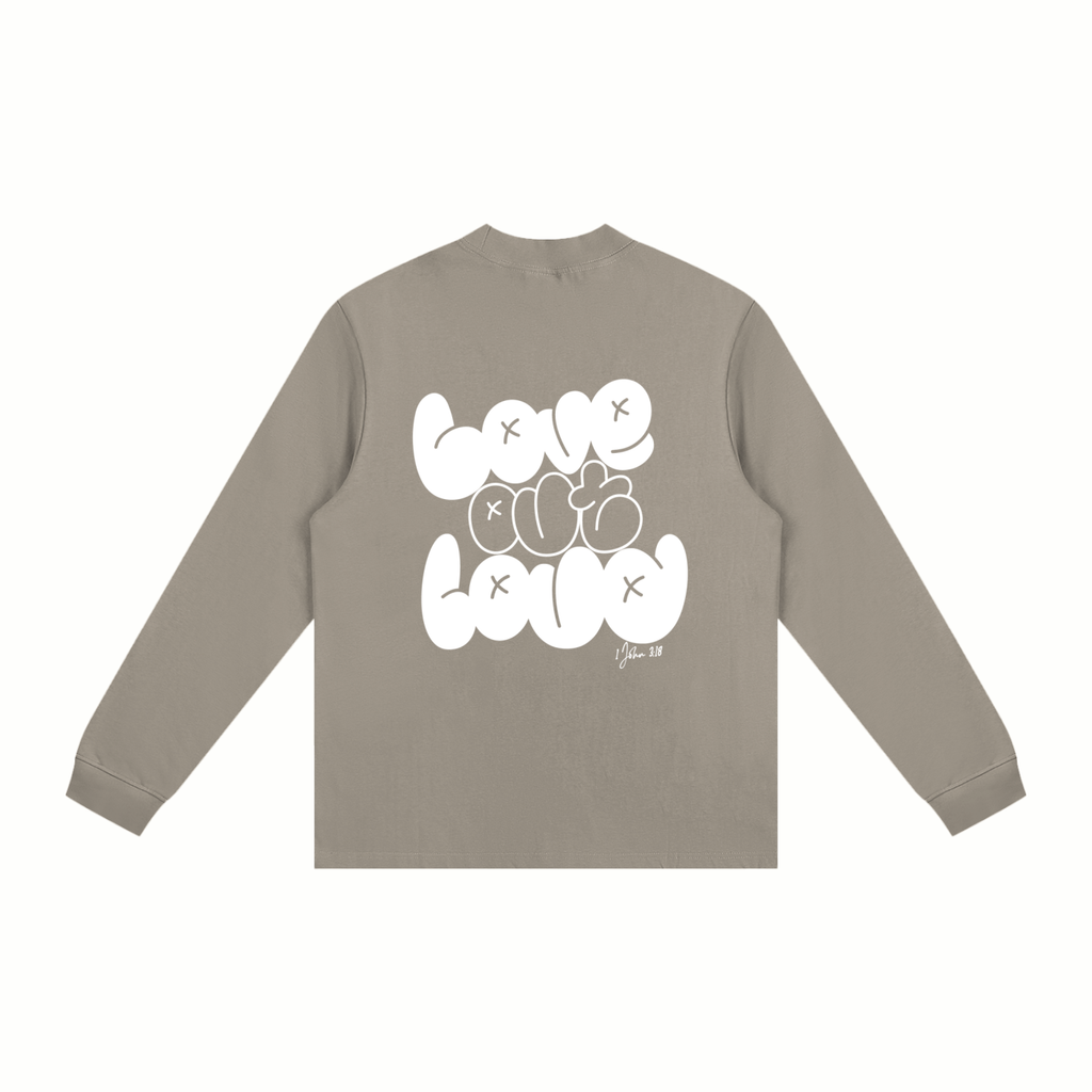 LOVE OUT LOUD,FAITH BASED,AREVUT,LONG SLEEVE,TSHIRT,SWEATSHIRT