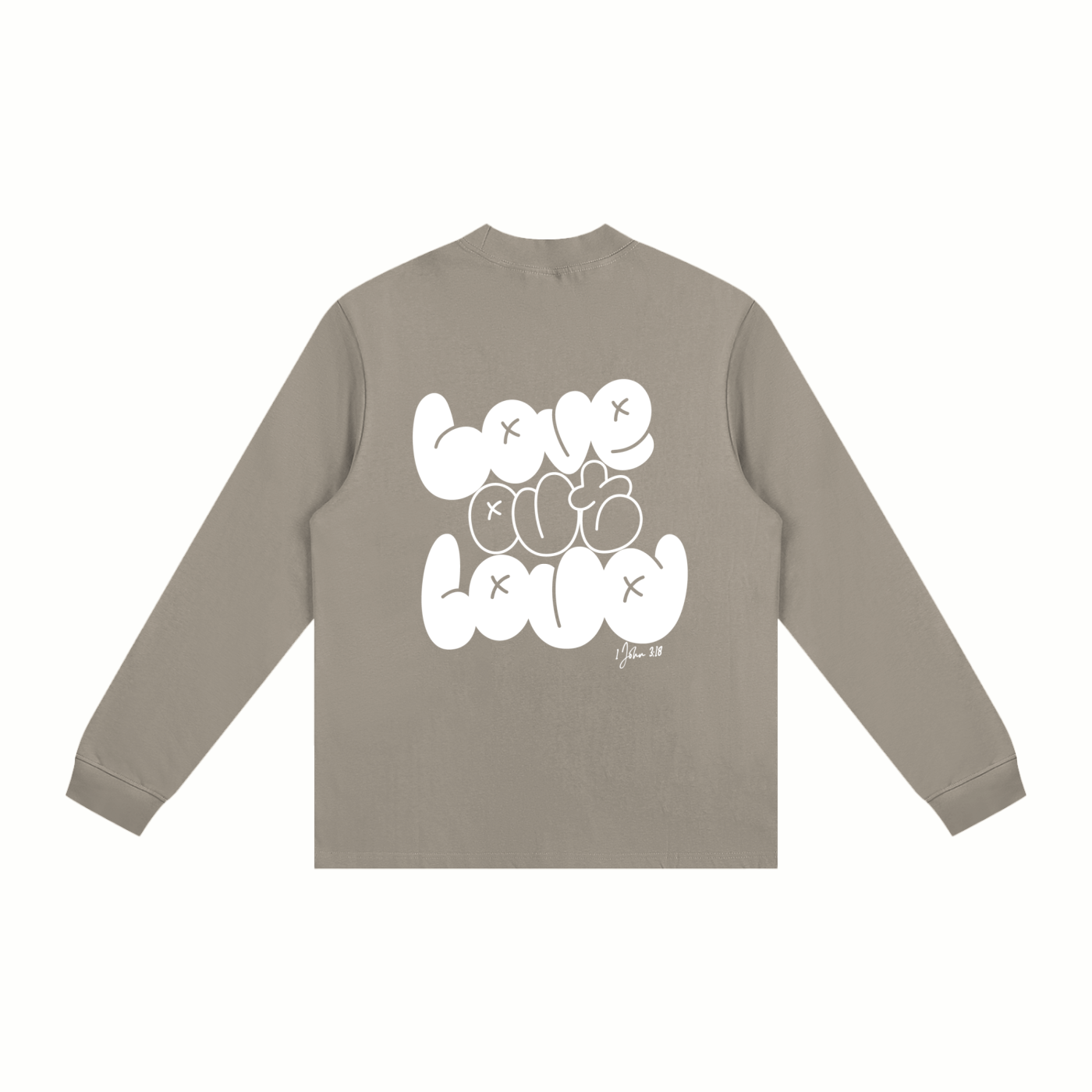 LOVE OUT LOUD,FAITH BASED,AREVUT,LONG SLEEVE,TSHIRT,SWEATSHIRT