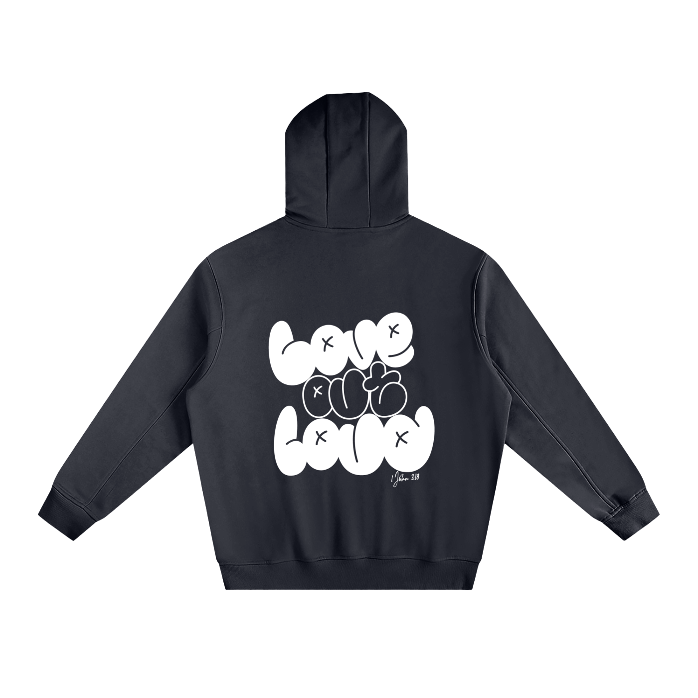 LOVE OUT LOUD,HIGH NECK,HOODIE,FAITH BASED,FLEECE