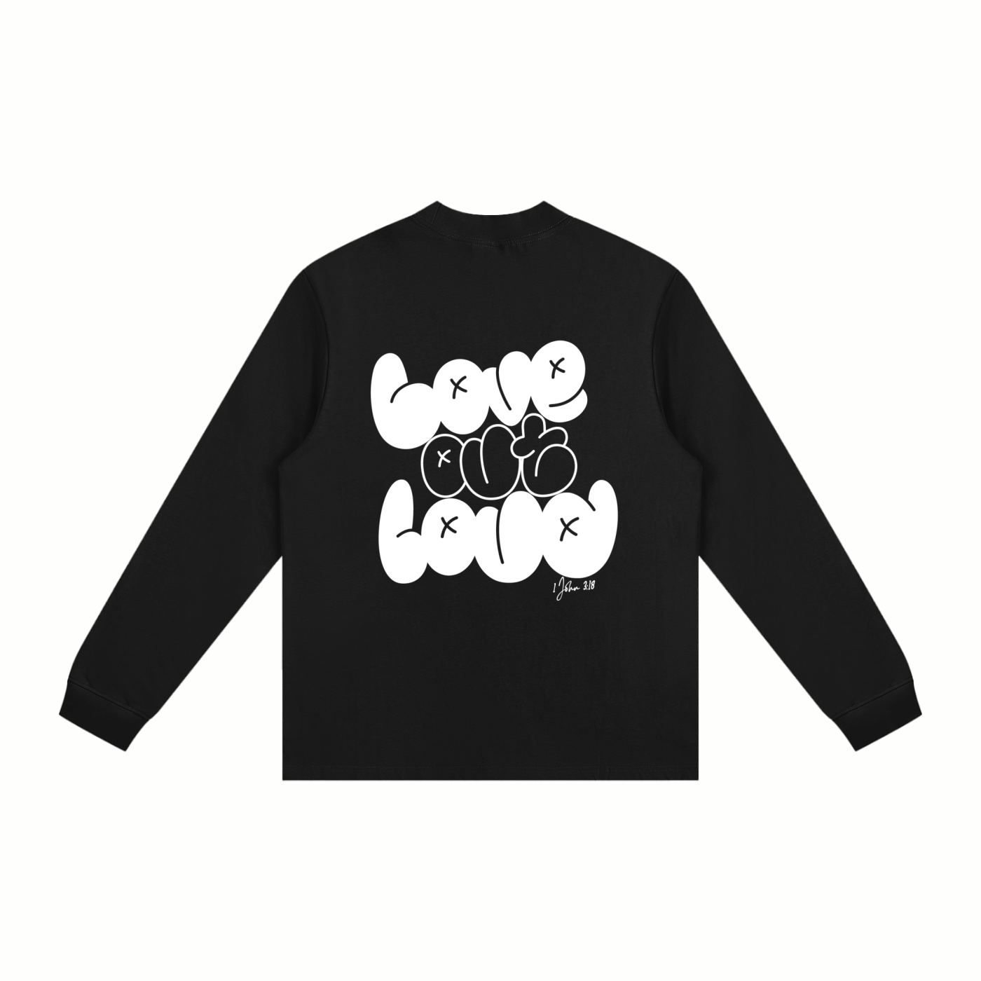 LOVE OUT LOUD,FAITH BASED,AREVUT,LONG SLEEVE,TSHIRT,SWEATSHIRT