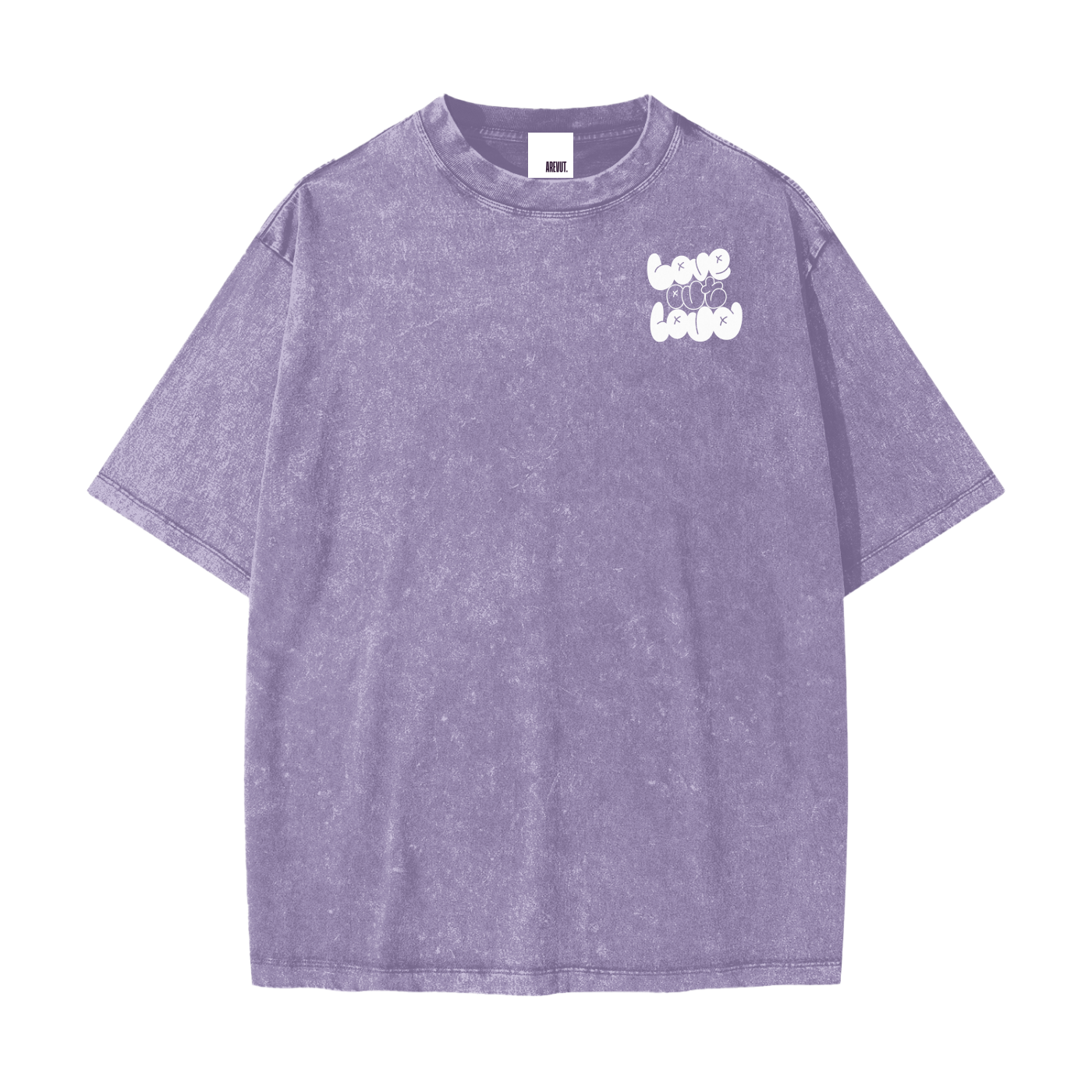 LOVE OUT LOUD,AREVUT,TSHIRT,OVERSIZED,FAITH BASED,UNISEX