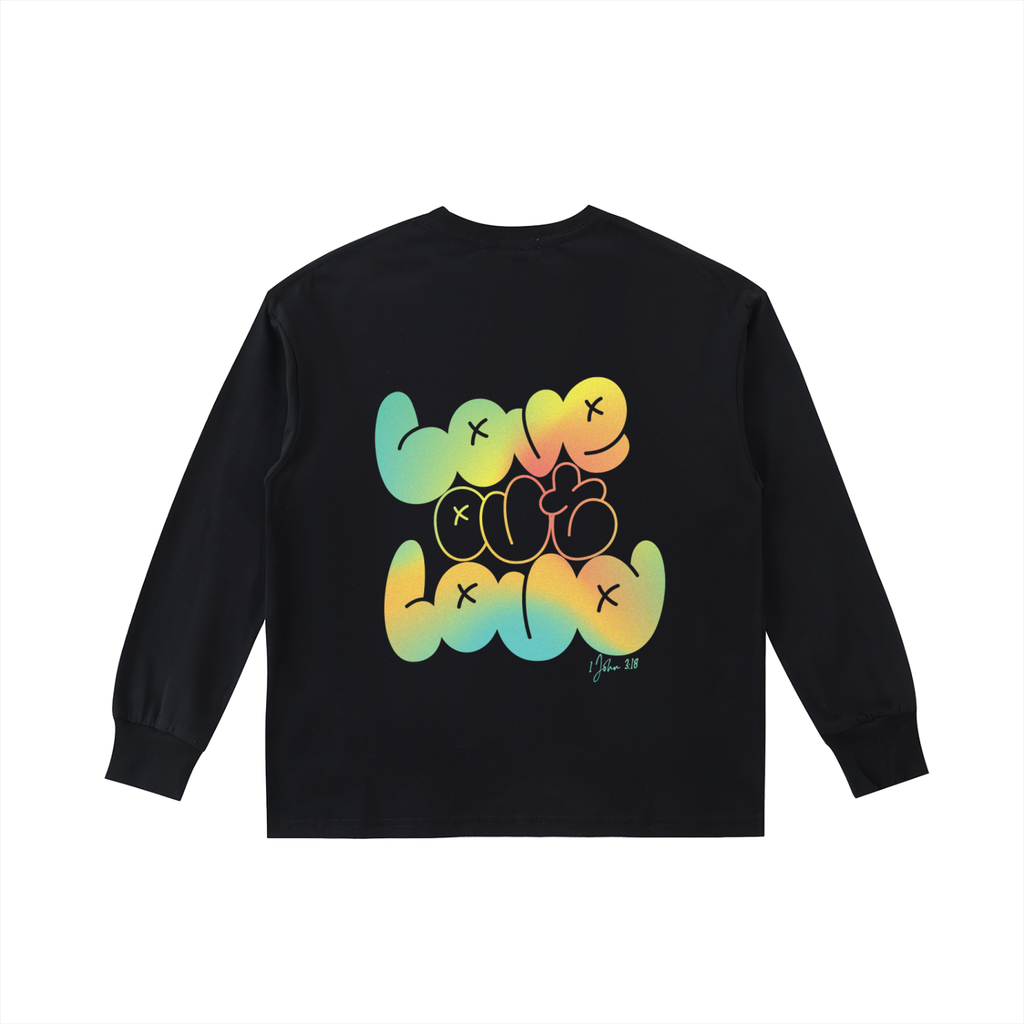 LIMITED EDITION,AREVUT,LOVE OUT LOUD,KIDS,LONG SLEEVE,TSHIRT,FAITH BASED